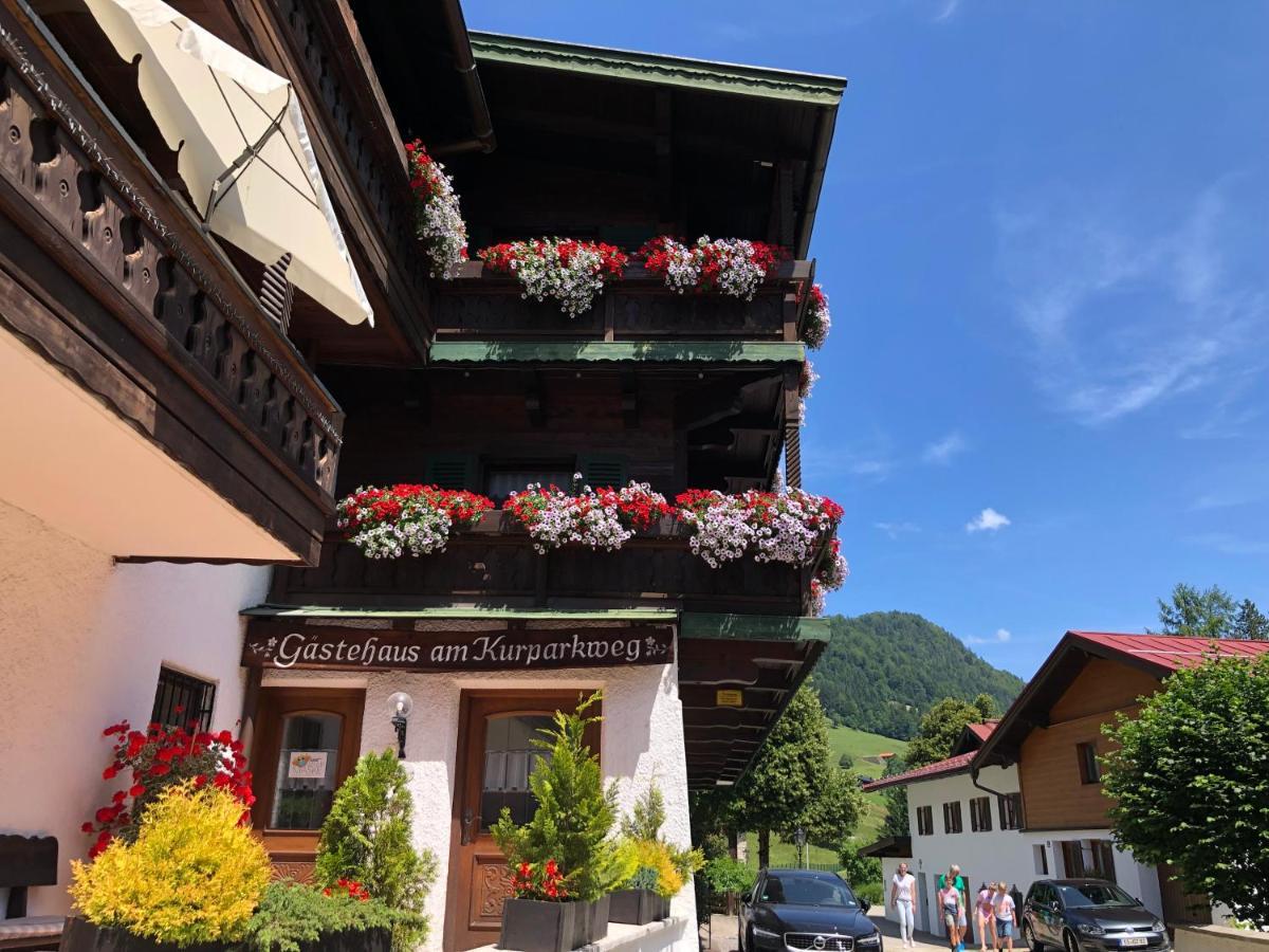 Gaestehaus Am Kurparkweg Reit im Winkl Exterior foto